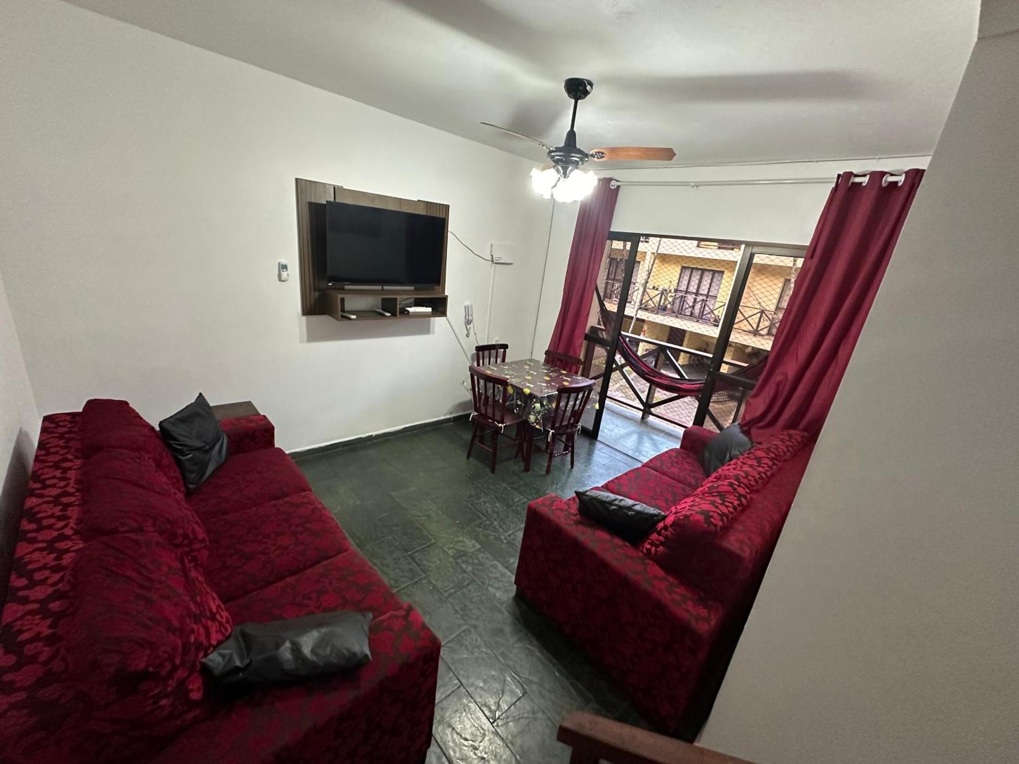 Triplex Piscina Churrasqueira Lava E Seca Wi-Fi E 2 Tvs Em Condominio Com 90M2 No Centro De Убатуба Екстер'єр фото