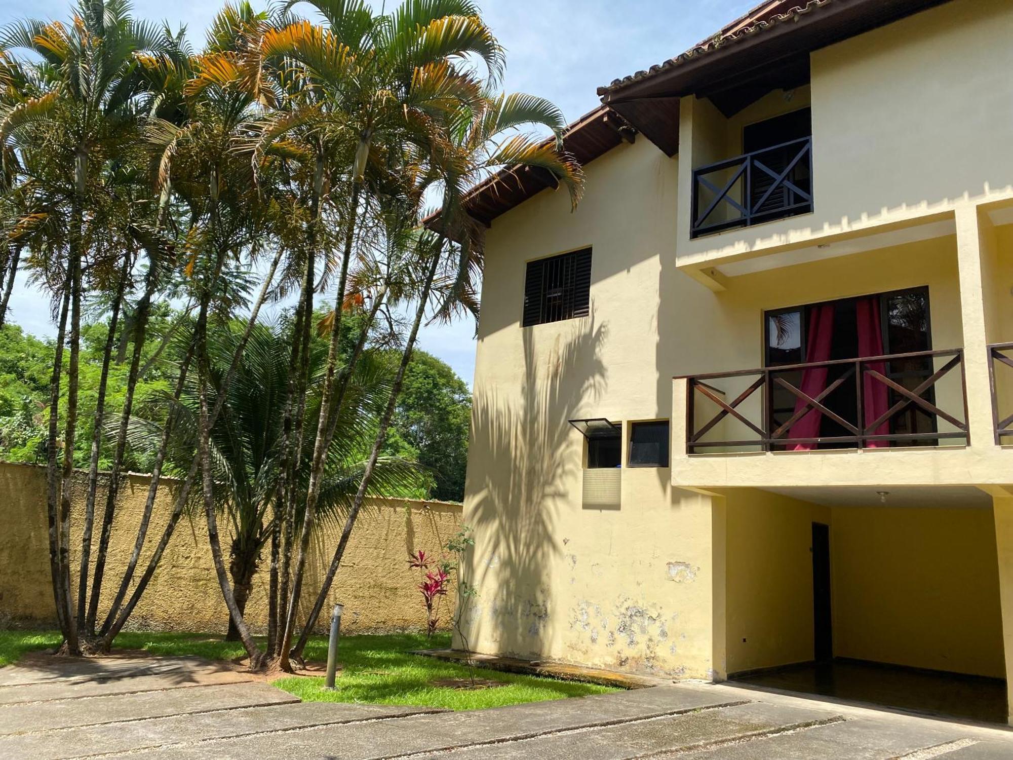 Triplex Piscina Churrasqueira Lava E Seca Wi-Fi E 2 Tvs Em Condominio Com 90M2 No Centro De Убатуба Екстер'єр фото